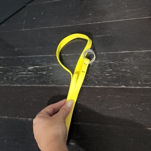 Cute simple yellow belt